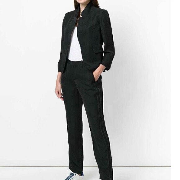 $491 Zadig & Voltaire Blazer Womens XS French Office Siren Reputation Swiftie - Picture 2 of 16